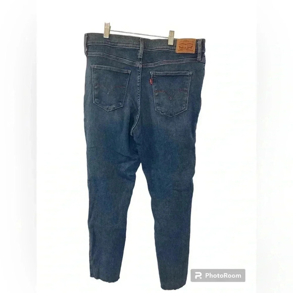 LEVI’S high rise super skinny size 31, raw  hem​ - Picture 6 of 6